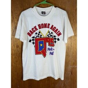 Vintage Q95 Back Home Again Rock N’ Roll Bob &‎ Tom Indiana Shirt Large L USA
